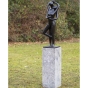 bronzefigur liebes_paar kuss