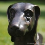 Dackelfigur für den Garten