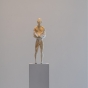 Bronzeskulptur "Thoughts 6 - The Book" von Raffaella Benetti