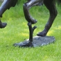 Sockel aus Bronze 