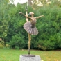Ballerina aus Bronze