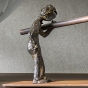 Gardeco Kunstskulptur Teamwork aus Bronze 