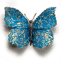 bronze schmetterling wandbefestigung