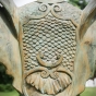 Bronzeskulptur "Griechische Sphinx" als Wasserspeier