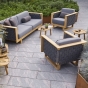 Cane-line Angle 3er Lounge Sofa inkl. Kissen