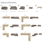 Cane-line Capture 2-Sitzer Sofamodul, links