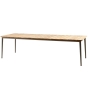 Cane-line Core Esstisch Alu / Teak 274x90cm