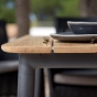 Cane-line Core Esstisch Alu / Teak 160x90cm