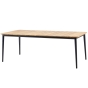 Cane-line Core Esstisch Alu / Teak 210x90cm