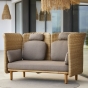 Cane-line Arch 2-Sitzer Sofa mit hoher Armlehne/Rückenlehne