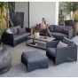 Cane-line Diamond Weave 3-Sitzer Loungesofa inkl. Kissen