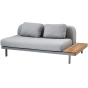 Cane-line Space 2-Sitzer Sofa inkl. Kissen