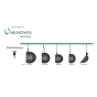 RAL-Edition unknown nordic "Bios Hide Hanging lounger" Hängesessel