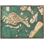 Cutting Brothers 3D-Holzkarte "Venedig"
