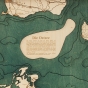 Cutting Brothers 3D-Holzkarte "Nordsee und Ostsee"