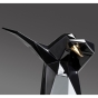 Bosa Skulptur "Dab Pinguin" von Vittorio Gennari, Glänzend Zweifarbig mit Edelmetall