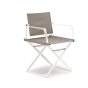 DEDON Seax Armlehnstuhl lipari sail taupe