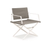 DEDON Seax Loungesessel lipari sail taupe