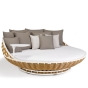 DEDON Swingrest Standing Lounger inkl. Untersatz in natural