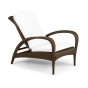 DEDON Tango Liegesessel in bronze
