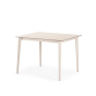 DEDON Wa Esstisch 100x100cm Tischplatte: 304 - lipari / Gestell: 306 - lipari 2.0