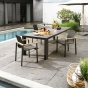design Gartentisch aluminium