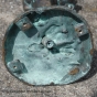 Froschkönig Ottmar als Wasserspeier