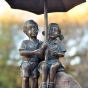Regenschirm Pärchen