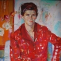 Harald Duwe "Damenportrait einer Reedersfrau aus Hamburg von 1965"