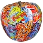Deko Figur Apfel Graffiti Style