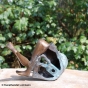 Bronzefigur Junge 