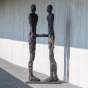 To Greet Bronzeskulptur von Gardeco