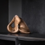 Bronzeskulptur "Noi due al quadrato" von Armando Di Nunzio