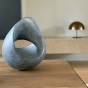 Grüne Bronzefigur Infinito