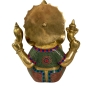 Sitzender Ganesha aus Messing - Einzelstück - 37cm
