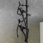 Step by Step Bronzefigur von Guy Buseyne