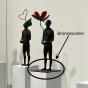 Bronzeskulptur "Thoughts Ensemble" von Raffaella Benetti