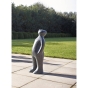 Skulptur "The Visitor Large - Bronze" von Guido Deleu