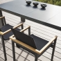 garten tisch anthrazit hochwertig