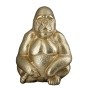Skulptur "Gorilla" aus Aluminium