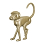 Skulptur "Monkey" aus Aluminium