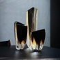 Glasvase "Vase Triangle" von Seguso