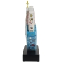 Goebel Skulptur "Big Apple on Liberty" von James Rizzi
