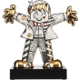 Goebel Skulptur "Golden Hug Too" von Romero Britto