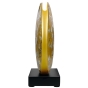 Goebel Diskusvase "Mandelbaum Gold", klein von Vincent van Gogh