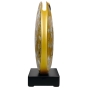 Goebel Diskusvase "Mandelbaum Gold", klein von Vincent van Gogh