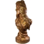 Holzbüste "Junge Ägypterin" im Jugendstil um 1920