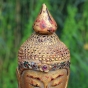 Varada-Mudra Buddhafigur - Holz - 110cm