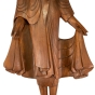 Nahansicht der Buddhafigur - 140cm