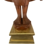 Nahansicht der Buddhafigur - 140cm